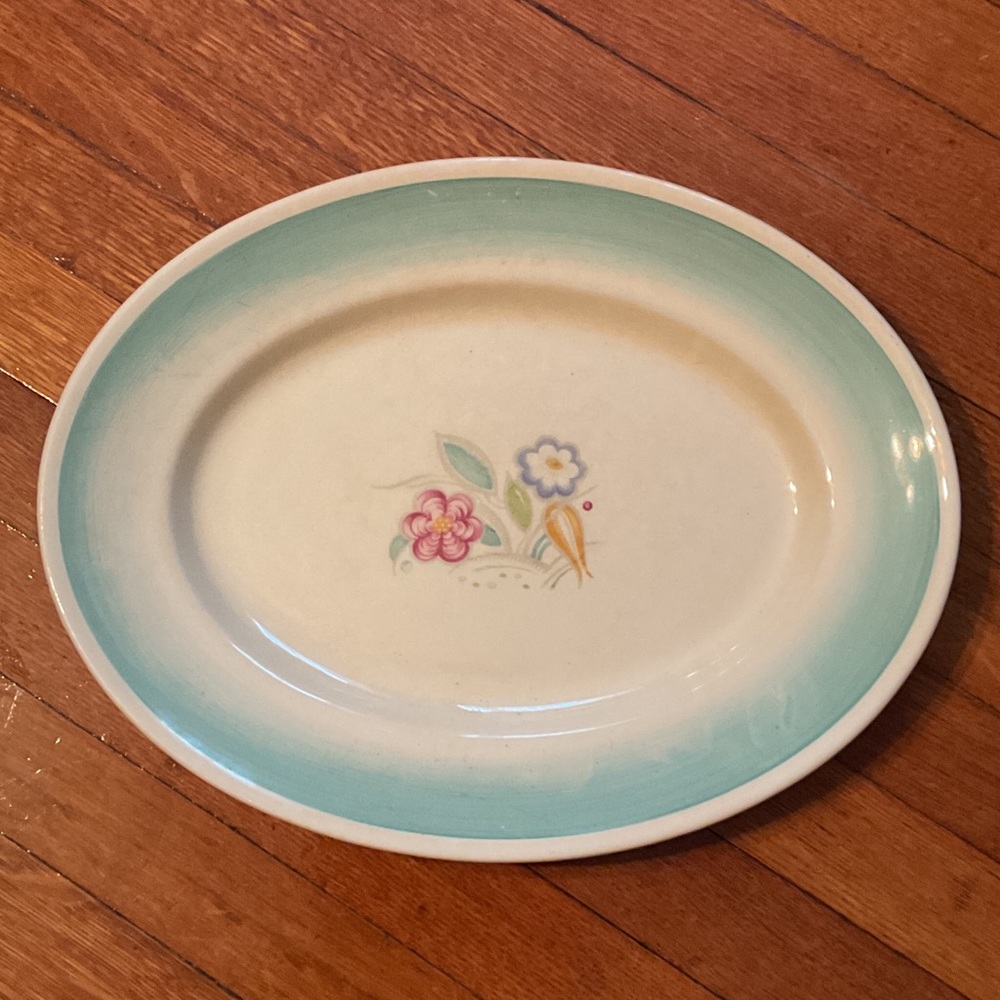 Suzy Cooper Crown Works Burslem oval platter